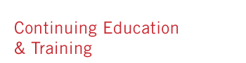continuing education and training