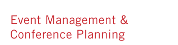 event management and conference planning